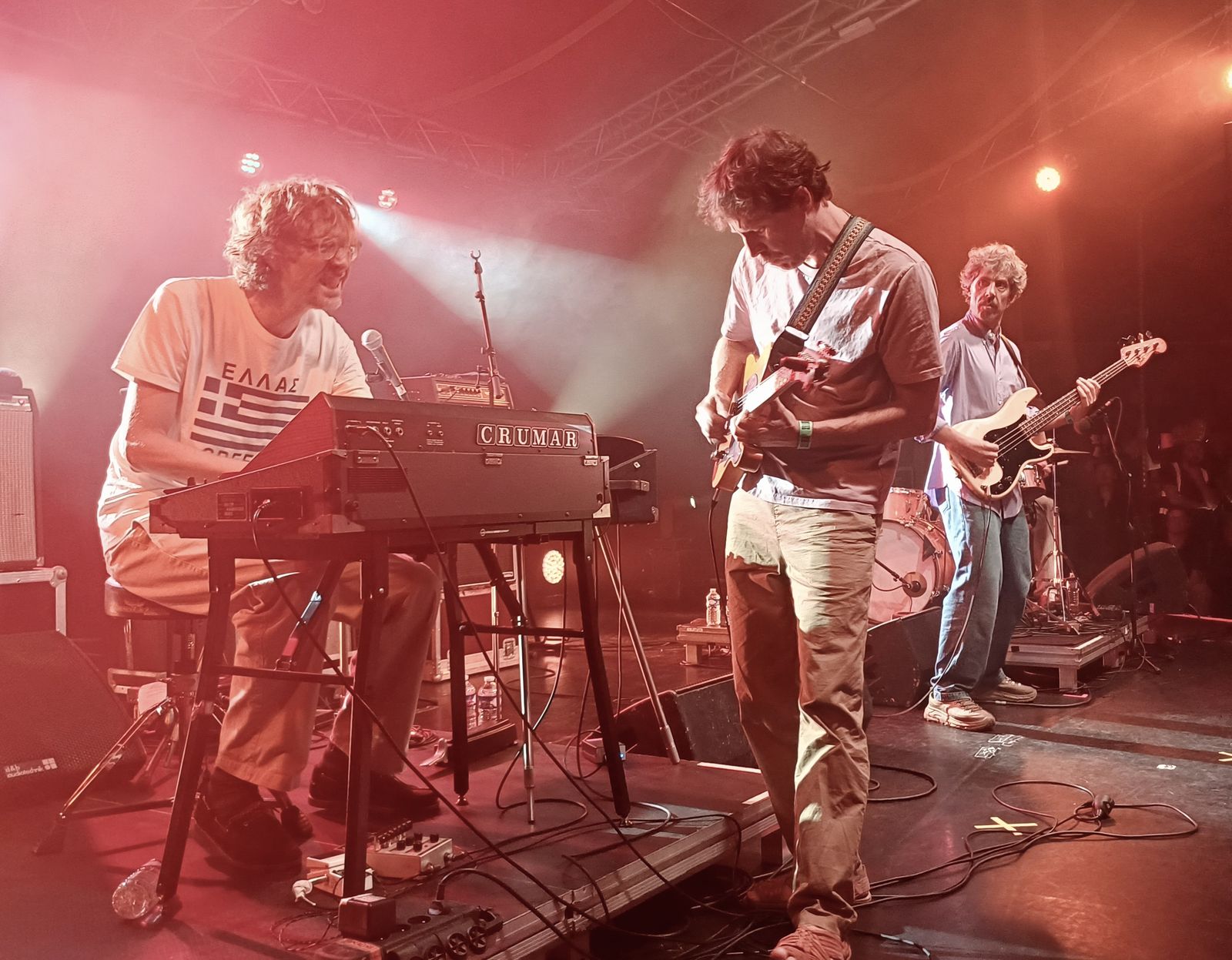 The Whitest Boy Alive on stage in Paris, August 2026